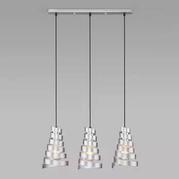 Подвесной светильник Eurosvet Storm 50058/3 серебро