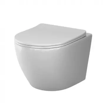 Подвесной унитаз Am.Pm Like C801900SC, безободковый, с сиденьем микролифт