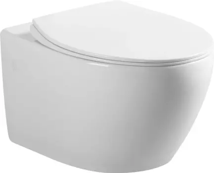 Подвесной унитаз Art&Max Elegant AM9316CHR безободковый