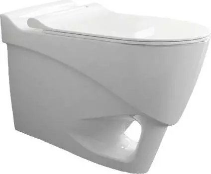 Подвесной унитаз Bien Organic OGKA052N1VP0W3000 безободковый с тонким сиденьем микролифт