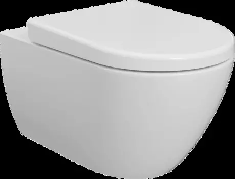 Подвесной унитаз Bocchi Venezia 1295-001-0129 белый, с крышкой