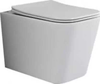 Подвесной унитаз Ceramica Nova Cubic CN1806 с микролифтом, безободковый