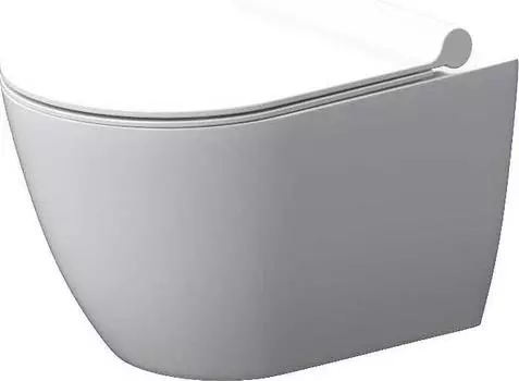 Подвесной унитаз Damixa Apollo DX22C1700SC с сиденьем микролифт, белый