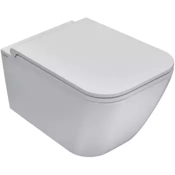 Подвесной унитаз Globo Stone STS05.BI безободковый 36 х 52 см