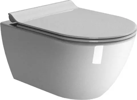 Подвесной унитаз GSI Pura 881511 безободковый, белый