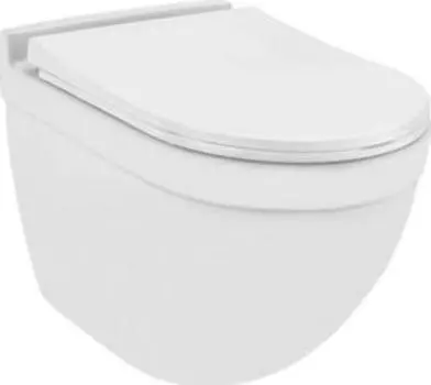 Подвесной унитаз Jaquar Solo SLS-WHT-6953BIUFSM с крышкой-сиденьем микролифт