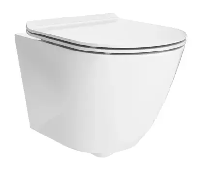 Подвесной унитаз Kerama Marazzi Sfera SF.wc.02, безободковый, белый
