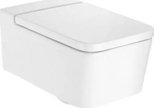 Подвесной унитаз Roca Inspira square 346537000 безободковый
