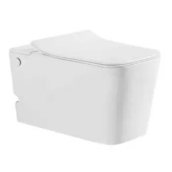 Подвесной унитаз SantiLine с импульсной системой смыва, белый, SL-5032