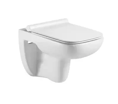 Подвесной унитаз Terminus Ното, 04W50х35W, безободковый, крышка-сиденье микролифт, белый