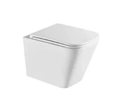 Подвесной унитаз Terminus Ватикан, 03W49x34W, безободковый, крышка-сиденье микролифт, белый