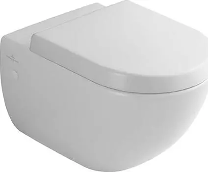 Подвесной унитаз Villeroy & Boch Subway Plus 660010R1 alpin Сeramicplus