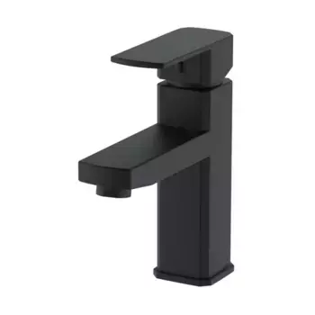 Полимерный смеситель OneLife для раковины, черный матовый, P06-021b