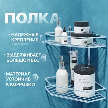 Полка DIWO Смоленск П16171 хром