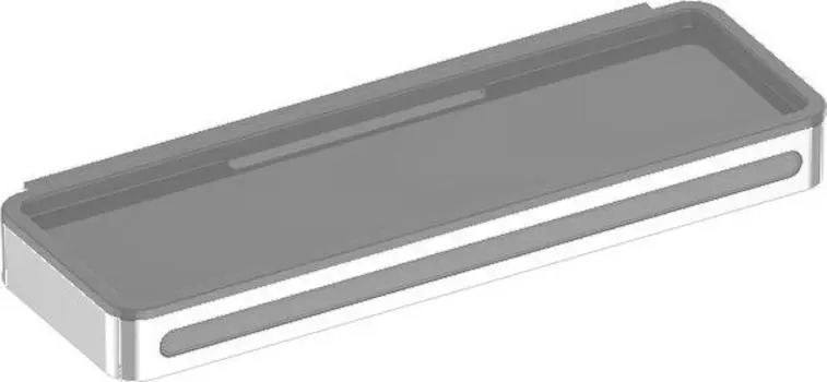 Полка для душа Keuco Plan 14959010051 хром/белый