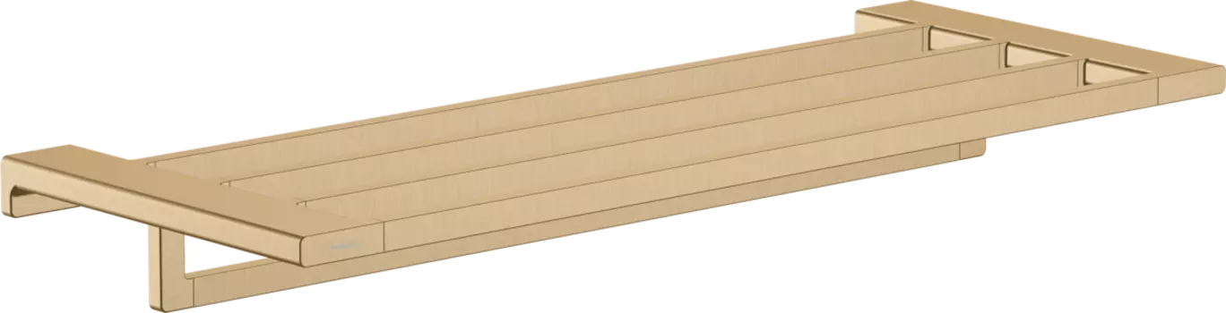 Полка для полотенец Hansgrohe AddStoris 41751140, матовая бронза