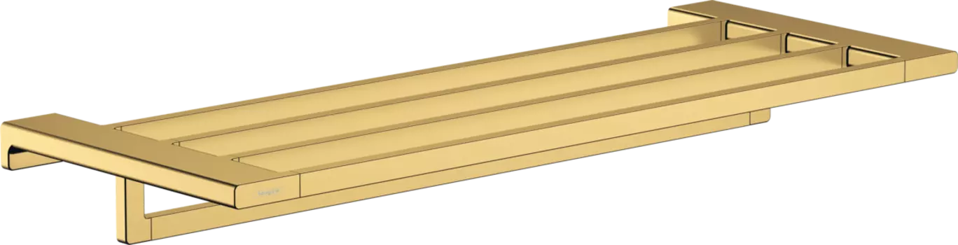 Полка для полотенец Hansgrohe AddStoris 41751990, золото