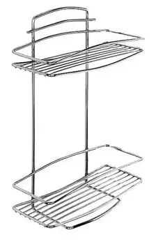 Полка Milardo 212W020M44 хром