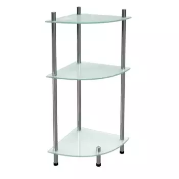 Полка WasserKRAFT серия К K-4133 хром;белый