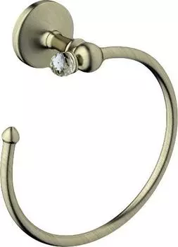 Полотенцедержатель Art&Max Antic Crystal AM-E-2680SJ-Br, бронза