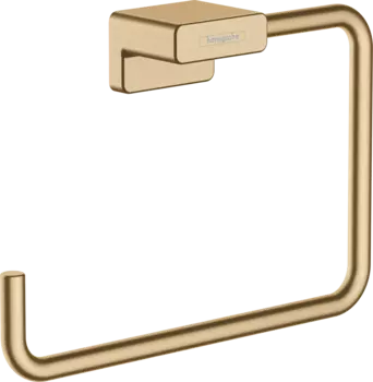 Полотенцедержатель Hansgrohe AddStoris 41754140, матовая бронза