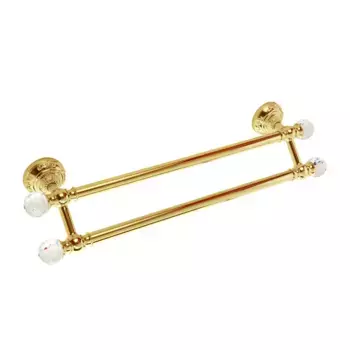 Полотенцедержатель Migliore Cristalia Swarovski 16844 золото