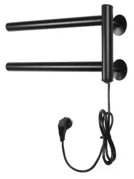 Полотенцесушитель электрический Aris Крис ПСН-37-04ч черный