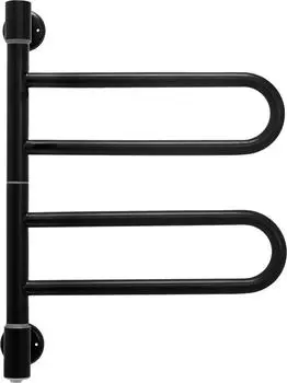 Полотенцесушитель электрический Energy U chrome G2K, черный матовый, EETR0UG2K00000R905M