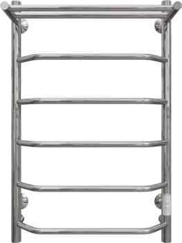 Полотенцесушитель электрический Ewrika Сафо FT 80х50, с полкой, хром
