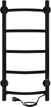 Полотенцесушитель электрический Indigo Arc Lux LCALE70-30BRRt черный