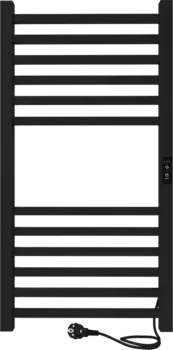 Полотенцесушитель электрический Indigo Attic LСLATCE80-40BRRt черный