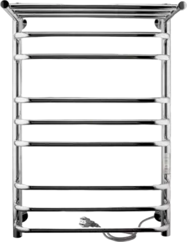 Полотенцесушитель электрический Indigo Brace Lux LCBLE70-40PRt серебро