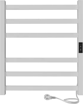 Полотенцесушитель электрический Indigo Oktava Slim 3 LСLOKS3E60-50WMRt белый