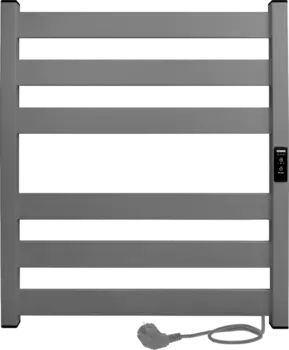 Полотенцесушитель электрический Indigo Oktava Slim 5 LСLOKS5E60-50MGRt серый