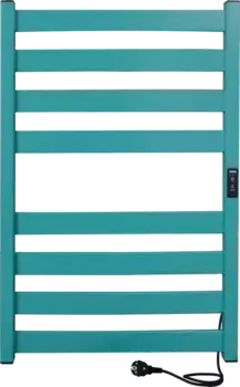 Полотенцесушитель электрический Indigo Oktava Slim 5 LСLOKS5E80-50CLRt бирюзовый