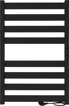 Полотенцесушитель электрический Indigo Oktava Slim 5 LСLOKS5E80-50BRRt черный