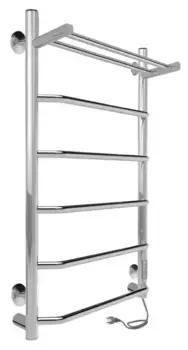 Полотенцесушитель электрический Indigo Roof Lux LCRLE80-40PRt серебро