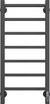 Полотенцесушитель электрический Larusso Астор П7 35x80 9005 4670078536631, черный