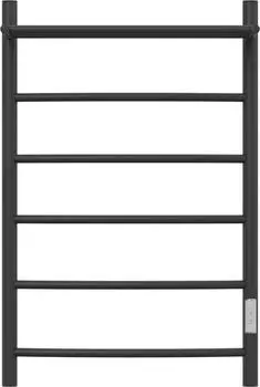 Полотенцесушитель электрический Point Афина PN04858PB П5 500x800 с полкой, черный