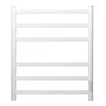 Полотенцесушитель электрический Point Антея PN17856W П6 500x600, диммер справа, белый