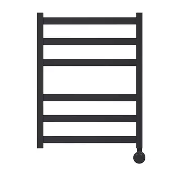 Полотенцесушитель электрический Point Меркурий PN83156BE П6 500x600 левый/правый, черный