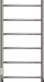 Полотенцесушитель электрический Point PN04758 П6 500x800 диммер слева, хром