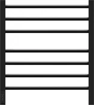 Полотенцесушитель электрический Point PN70756B П7 500x600, диммер слева, черный