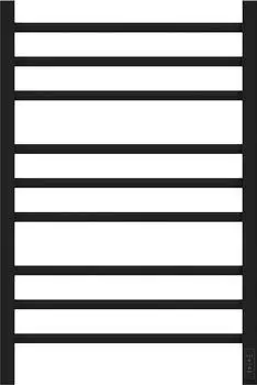 Полотенцесушитель электрический Point PN71858B П9 500x800, диммер справа, черный