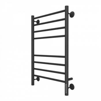Полотенцесушитель электрический Terminus Аврора П8 500x800 4670078527493 правый, черный матовый