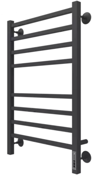 Полотенцесушитель электрический Terminus Ватикан П8 500x800 4670078527554 правый, черный матовый