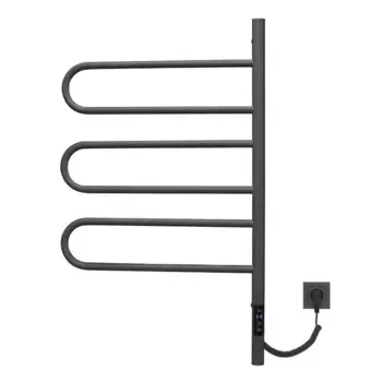 Полотенцесушитель электрический Vincea VTD-1R2CGE серый