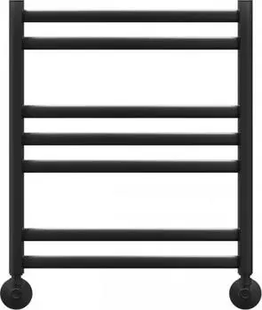 Полотенцесушитель водяной 50x60 см Lemark Atlantiss LM32607RBL П7, чёрный