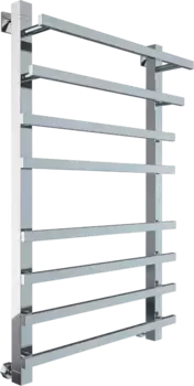 Полотенцесушитель водяной Indigo Askel LASWPF80-50 серебро