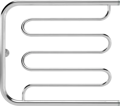 Полотенцесушитель водяной Indigo Liana FLW50-60 серебро